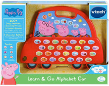 Load image into Gallery viewer, VTech Peppa Pig Learn and Go Alphabet Car, Red