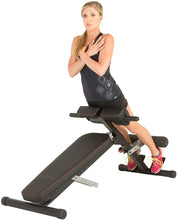 Load image into Gallery viewer, Fitness Reality X-Class Light Commercial Multi-Workout Abdominal/Hyper Back Extension Bench