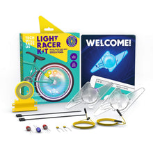 Load image into Gallery viewer, Tech Will Save Us, Light Racer Kit, Educational STEM Toy, Ages 8 &amp; Up, Yellow