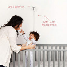 Load image into Gallery viewer, Nanit Plus - Smart Baby Monitor and Wall Mount: Camera with HD Video &amp; Audio - Sleep Tracking - Night Vision - Temperature &amp; Humidity Sensors and Two-Way Audio 