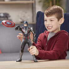 Load image into Gallery viewer, Avengers Marvel Endgame Shield Blast Captain America 13&quot;-Scale Figure Featuring 20+ Sounds &amp; Phrases