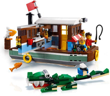 Load image into Gallery viewer, LEGO Creator 3in1 Riverside Houseboat 31093 Building Kit (396 Pieces)