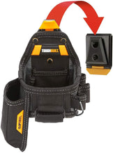 Load image into Gallery viewer, ToughBuilt - Tape Measure/Utility Knife Pouch + Notebook &amp; Pencil - 7 Pockets and Loops, Notebook Pocket, Plastic-lined Knife Pocket (Patented ClipTech Hub &amp; Belts) (TB-CT-25X)
