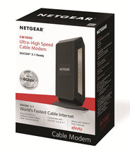 Load image into Gallery viewer, NETGEAR Max Download speeds of 6.0 Gbps, for XFINITY by Comcast and Cox. Compatible with Gig-Speed from Xfinity
