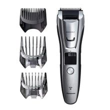Load image into Gallery viewer, Panasonic Body and Beard Trimmer for Men ER-GB80-S, Cordless/Corded Hair Clipper, 3 Comb Attachments and 39 Adjustable Trim Settings, Washable