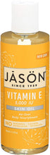 Load image into Gallery viewer, Vitamin E 5,000 IU Oil - All Over Body Nourishment Jason Natural Cosmetics 4 oz Liquid