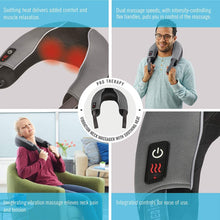 Load image into Gallery viewer, Homedics Neck Massager with Heat - Pro Therapy Portable, Adjustable Vibration Massage