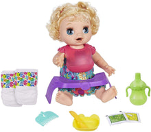 Load image into Gallery viewer, Baby Alive Happy Hungry Baby Blond Curly Hair Doll