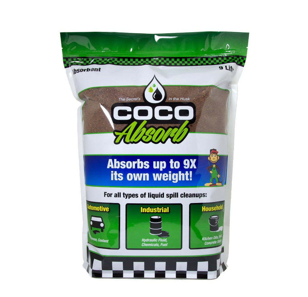 Coco Absorb Resealable Bag, 9 L