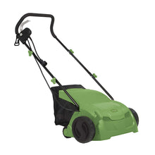 Load image into Gallery viewer, Martha Stewart 13-Inch 12-Amp Electric 5-Position Scarifier and Lawn Dethatcher, Bay Leaf Green
