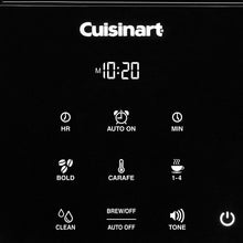 Load image into Gallery viewer, Cuisinart DCC-T20 14-Cup Programmable Coffeemaker Touchscreen, Black