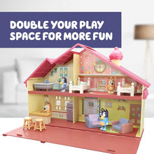 Load image into Gallery viewer, Bluey Family Home Playset with 2.5&quot; poseable Figure, Multicolor (13024)
