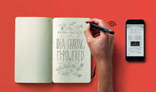 Load image into Gallery viewer, Moleskine Pen+ Smart Writing Set Pen &amp; Dotted Smart Notebook - Use with Moleskine App for Digitally Storing Notes (Only compatible with Moleskine Smart Notebooks)