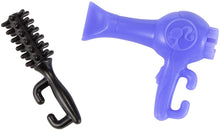 Load image into Gallery viewer, Barbie Salon Stylist Doll (12-In/30.40-cm) with Purple Hair, Tie-Dye Smock, Striped Tee, Blow Dryer &amp; Comb Accessories, Great Gift for Ages 3 Years Old &amp; Up