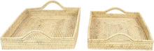 Load image into Gallery viewer, Deco 79 Tray, Small, Light Brown