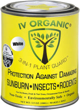 Load image into Gallery viewer, IV Organic 100534572 White 3-in-1 Plant Guard, 1 Pint