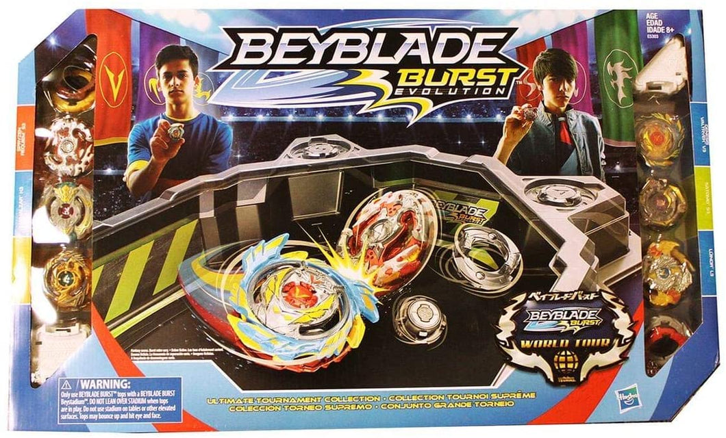 Hasbro Beyblade Burst Evolution Ultimate Tournament Collection Tops & Beystadium