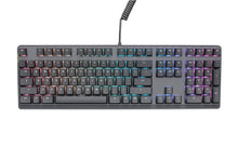 Load image into Gallery viewer, Mionix Wei Mechanical Keyboard US layout - PC and macOS - Cherry MX Red Switches - RGB backlight (Black/Gray)
