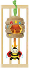 Load image into Gallery viewer, Melissa &amp; Doug K's Kids Musical Pull Beehive - Crinkling, Soft-to-Touch Crib Toy