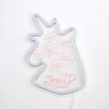 Load image into Gallery viewer, Nickelodeon JoJo Siwa Neon Light Unicorn Wall Art, Multi