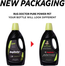 Load image into Gallery viewer, Rug Doctor Pure Stain &amp; Odor Carpet Cleaner, 64 oz. Pro-Enzymatic Formula, Safe &amp; Effective, No Compromise Powerful, Biobased Cleaning Solution Removes Pet Stains, Odor, Deters R, Black
