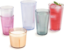 Load image into Gallery viewer, Carlisle 401213 Crystalon Stackable SAN Tumbler, 12.3 oz. Capacity, Amber (Pack of 48)