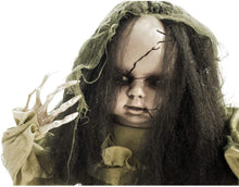 Load image into Gallery viewer, Haunted Hill Farm HHFJGIRL-1LSA 33 in. Animotronic Groundbreaker Zombie, Indoor/Outdoor Halloween Decoration, Multi