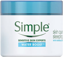 Load image into Gallery viewer, Simple Water Boost Skin Quench, Sleeping Cream, 1.7 oz