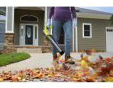 Load image into Gallery viewer, RYOBI P21801-HDG ONE+ 100 MPH 280 CFM 18-Volt Lithium-Ion Cordless Jet Fan Leaf Blower and Hedge Trimmer with 4 Ah Battery and Charger
