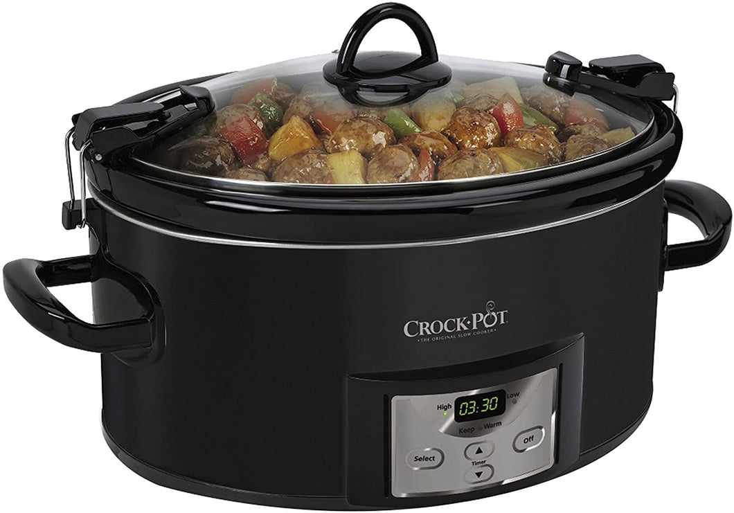 Crock-Pot 7-Qt. Cook n' Carry Programmable Countdown Slow Cooker