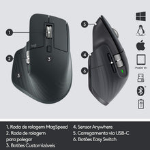 Load image into Gallery viewer, Logitech MX Master 3 Advanced Wireless Mouse