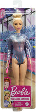 Load image into Gallery viewer, Barbie Rhythmic Gymnast Blonde Doll (12-in/30.40-cm) with Colorful Metallic Leotard, 2 Clubs &amp; Ribbon Accessory, Great Gift for Ages 3 Years Old &amp; Up