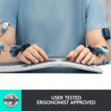 Load image into Gallery viewer, Logitech Ergo K860 Wireless Ergonomic Keyboard with Wrist Rest - Split Keyboard Layout for Windows/Mac, Bluetooth or USB Connectivity