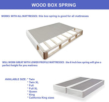 Load image into Gallery viewer, Mattress Solution 97-5/0-3S-N Split Box Spring/Foundation for Mattress, Queen, Beige