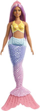 Load image into Gallery viewer, Barbie Dreamtopia Mermaid Doll, Approx. 12-Inch, Rainbow Tail, Purple Hair, for 3 to 7 Year Olds