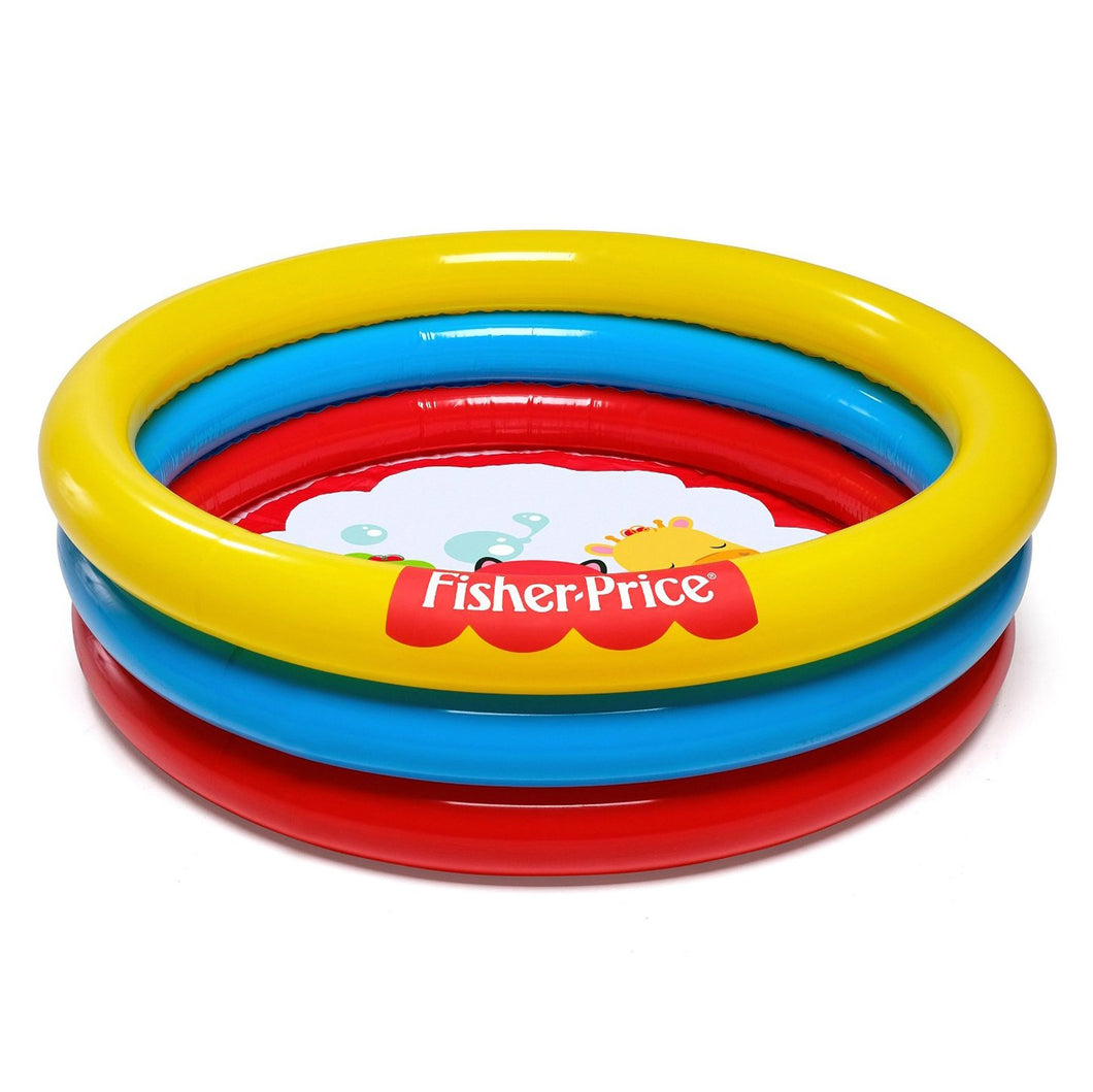 Fisher Price 3-Ring Fun And Colorful Ball Pit Pool For Ages 2 And Up | 93501E-BW