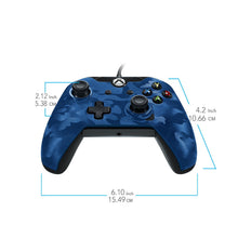 Load image into Gallery viewer, PDP Wired Controller for Xbox One - Blue Camo - Xbox One