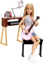 Load image into Gallery viewer, Barbie Musician Doll &amp; Playset