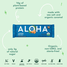 Load image into Gallery viewer, ALOHA Organic Plant Based Protein Bars
