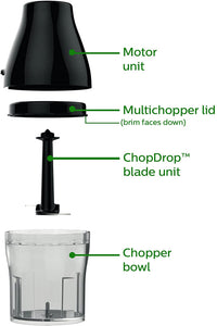 Philips Kitchen HR2505/26 Philips Multichopper with Chop Drop Technology