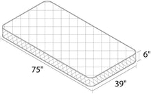 Load image into Gallery viewer, Signature Sleep 6146119SET Conventional Bed Mattress, Set of 2: Twin and Full, White