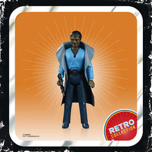 Load image into Gallery viewer, Star Wars Retro Collection Lando Calrissian Toy 3.75-inch Scale Star Wars: The Empire Strikes Back Action Figure, Kids Ages 4 and Up