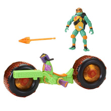 Load image into Gallery viewer, Teenage Mutant Ninja Turtles Shell Hog with Michelangelo