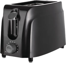 Load image into Gallery viewer, Brentwood Cool Touch 2-Slice Toaster Kitchen Supplies, Black