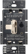 Load image into Gallery viewer, Lutron Toggler LED+ Dimmer Switch | 150-Watt, Single-Pole/3-Way | TGCL-153PH-LA | Light Almond