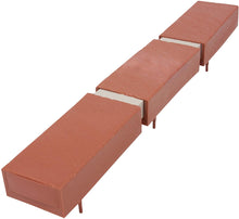 Load image into Gallery viewer, Argee RG825 Lets Edge It Decorative Plastic Brick Edging, no Lights, 25 feet, Terra Cotta