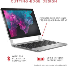 Load image into Gallery viewer, Brydge 12.3 Keyboard for Microsoft Surface Pro 6 / Surface Pro 5 / Pro 4 and Pro 3. Wireless Bluetooth Keyboard with Integrated Touchpad