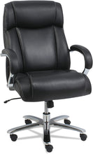 Load image into Gallery viewer, Alera ALE Maxxis Series Big and Tall Leather Chair, Black/Chrome