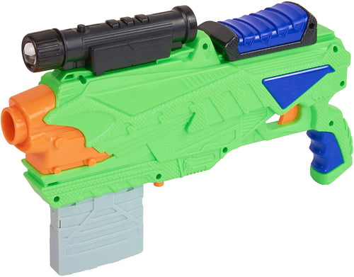 Adventure Force Night Attack Dart Blaster, Green, Designed for Ages 8 and up