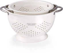 Load image into Gallery viewer, Better Homes &amp; Gardens 2 Piece Colander Set White